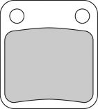 Тормозные колодки для мотоцикла FERODO FDB250P (MCB510)