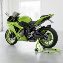 Подкат задний для мотоцикла CRAZY IRON, под маятник, усиленный, Зеленый