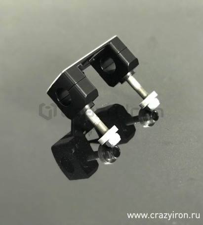 Стойки руля 28мм для квадроцикла с кронштейном Kill Switch CRAZY IRON (фото 2, фотография 2)