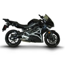 Клетка на мотоцикл KAWASAKI Ninja 650R, ER-6F `09-`11, Ninja 400R `10-`13 CRAZY IRON серии DAMPER