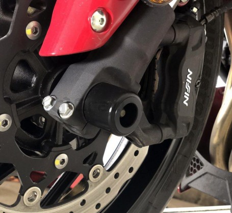 Слайдеры в ось переднего колеса  SUZUKI GSX-S750 CRAZY IRON (фото 1, фотография 1)