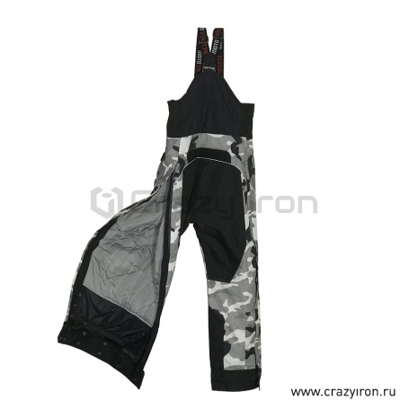 Штаны снегоходные MOTOCYCLETTO WINTER GREY, серые (фото 4, фотография 4)