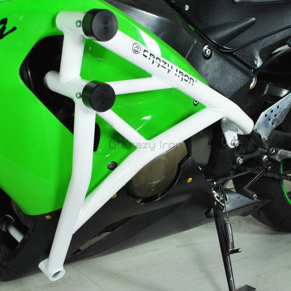 Клетка на мотоцикл KAWASAKI ZX-6R `05-`06 CRAZY IRON серии PRO