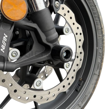 Слайдеры в ось переднего колеса HONDA CB750 HORNET / E-clutch  (2023+) CRAZY IRON (фото 5, фотография 5)