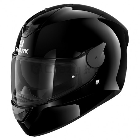 Мотошлем интеграл SHARK D-SKWAL 2 BLANK Black, черный (фото 1, фотография 1)