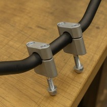 Стойки руля для мотоцикла 22мм CRAZY IRON, высота 36мм, под один болт