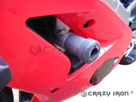 Слайдеры для мотоцикла  KAWASAKI ZX-6R `03-`04 CRAZY IRON (фото 4, фотография 4)