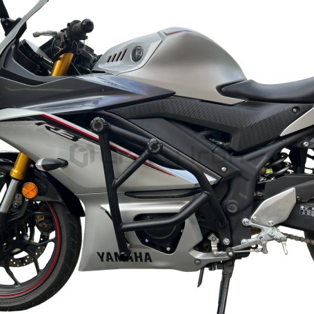 Клетка на мотоцикл YAMAHA YZF-R25 `19-, YZF-R3 `19- CRAZY IRON серии PRO (фото 8, фотография 8)