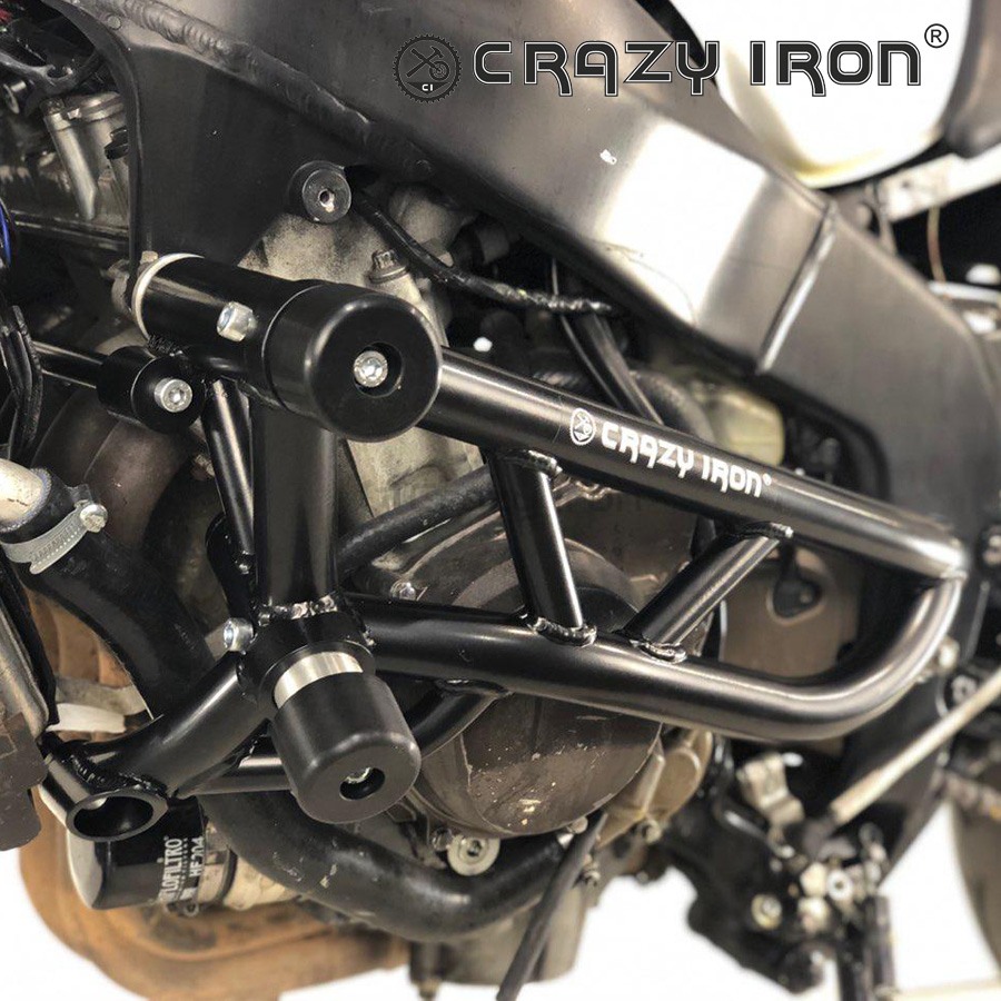 Клетка на мотоцикл KAWASAKI ZX-6R `03-`04 CRAZY IRON серии STUNT