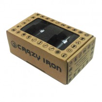 Грузики руля YAMAHA FZ, MT-07, тяжелые, серебристый CRAZY IRON