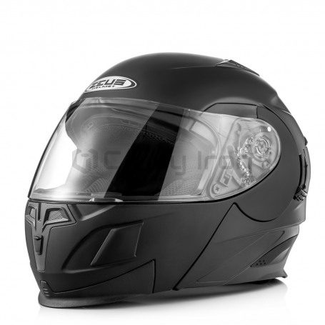 Мотошлем модуляр ZEUS ZS-3020, черный матовый (фото 1, фотография 1)