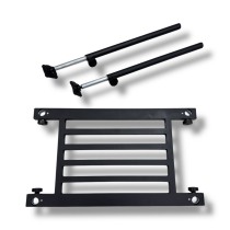 Рама педаны фидерного стула D36, 785 мм + Нога D36 c шарнирной телескоп опорой