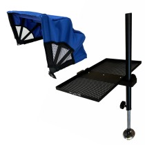 Стол для фидерной платформы D36 500*370 + Нога D36 телескоп с фрезерованной опорой + Маркиза