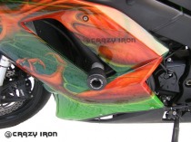 Слайдеры для мотоцикла KAWASAKI ZX-6R `07-`08 CRAZY IRON