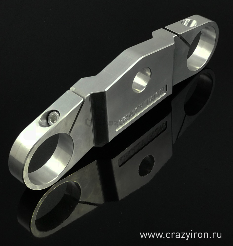 Траверса верхняя для станта KAWASAKI ZX-6R `03-`04, V1 CRAZY IRON