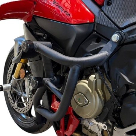 Клетка DUCATI STREETFIGHTER V4 / V4S / SP / SP2 (2020-2025+) CRAZY IRON серии PRO (фото 3, фотография 3)