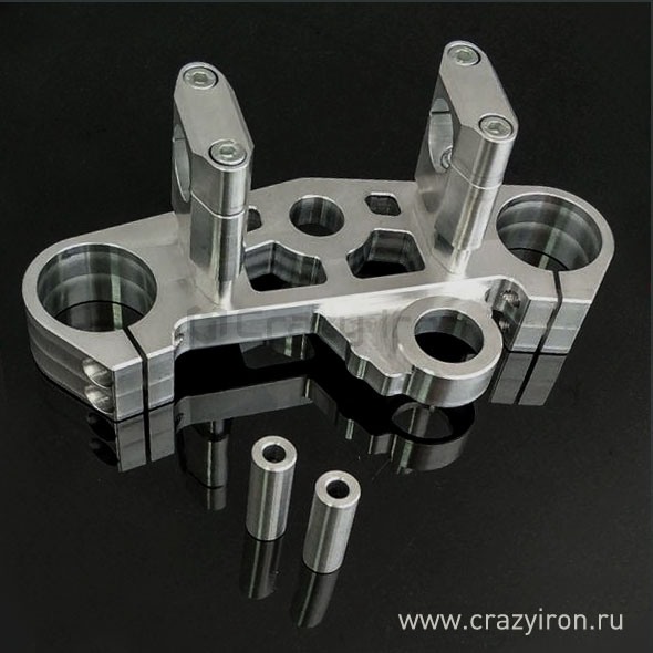 Траверса верхняя для станта KAWASAKI ZX-6R `03-`04, V3 CRAZY IRON