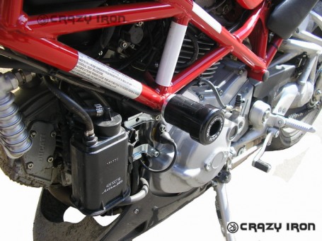 Слайдеры для мотоцикла  DUCATI Monster 400 CRAZY IRON (фото 2, фотография 2)