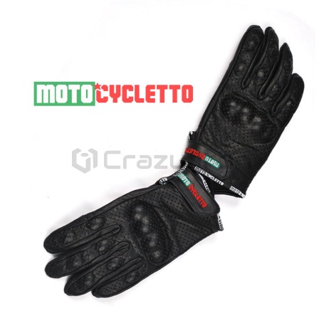 Мотоперчатки MOTOCYCLETTO CLASSICO LADY BLACK (фото 5, фотография 5)