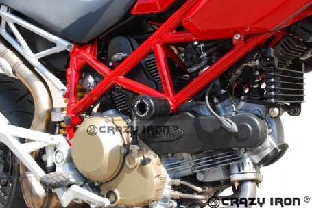 Слайдеры для мотоцикла  DUCATI Hypermotard 1100 CRAZY IRON (фото 3, фотография 3)