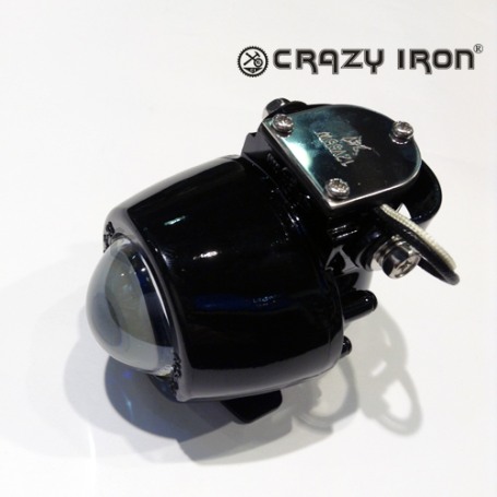 Фара дополнительного света для мотоцикла PW MINI-ELLIPSOID, линзованная, H3 12V 55W, E-marked (фото 2, фотография 2)