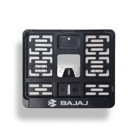 Рамка номера для мотоцикла BAJAJ, 190х145, нового образца (фото 2, фотография 2)