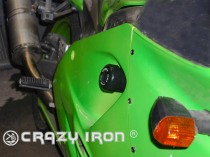 Посление комплекты Слайдеры для мотоцикла  KAWASAKI ZX-9R `94-`97 CRAZY IRON