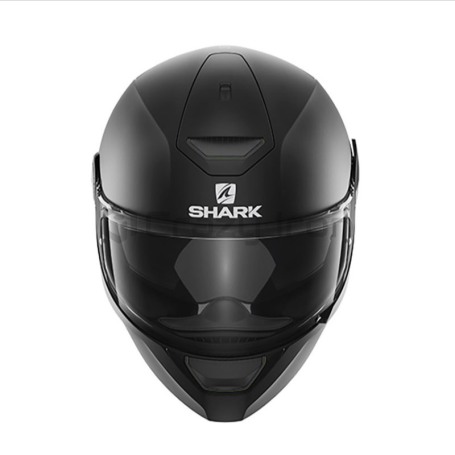 Мотошлем интеграл SHARK D-SKWAL BLANK Black Mat, черный матовый (фото 3, фотография 3)