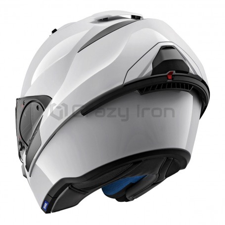 Мотошлем трансформер SHARK EVO-ONE 2 BLANK White, белый (фото 5, фотография 5)