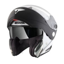 Мотошлем модуляр SHARK OPENLINE D-Tone, бело-черный