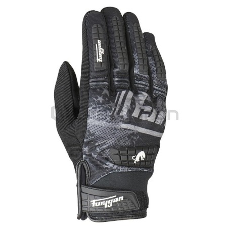 Мотоперчатки FURYGAN CAMO короткие, текстиль (фото 1, фотография 1)