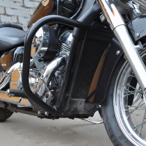 Чопперные дуги HONDA кардан VT750 (RC50), VT750C2B (RC53)  CRAZY IRON черный матовый