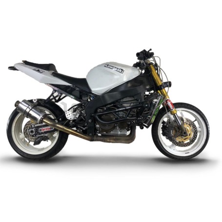 Клетка на мотоцикл KAWASAKI ZX-6R `03-`04 CRAZY IRON серии STUNT (фото 1, фотография 1)