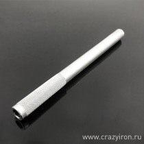Трубка мото клипона прямая CRAZY IRON , 280мм, левая