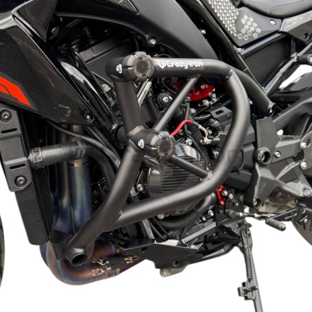 Клетка на мотоцикл KAWASAKI Z H2  CRAZY IRON серии PRO (фото 4, фотография 4)