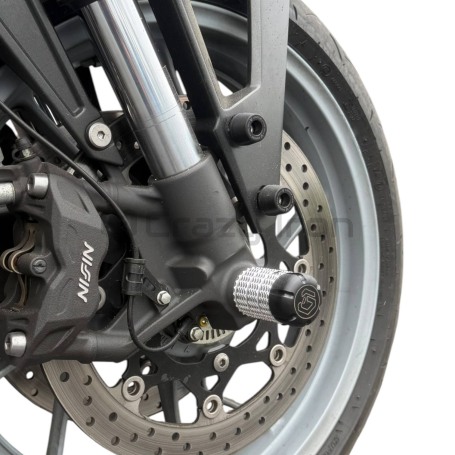 Пеги в ось переднего колеса SUZUKI GSX-8S CRAZY IRON (фото 2, фотография 2)