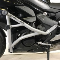 Клетка на мотоцикл KAWASAKI Ninja 650R, ER-6F `09-`11, Ninja 400R `10-`13 CRAZY IRON серии PRO