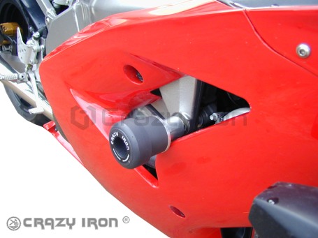 Слайдеры для мотоцикла  KAWASAKI ZX-6R `03-`04 CRAZY IRON (фото 3, фотография 3)