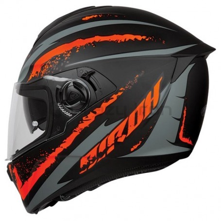 Мотошлем интеграл AIROH ST301 LOGO Orange Mat (фото 2, фотография 2)