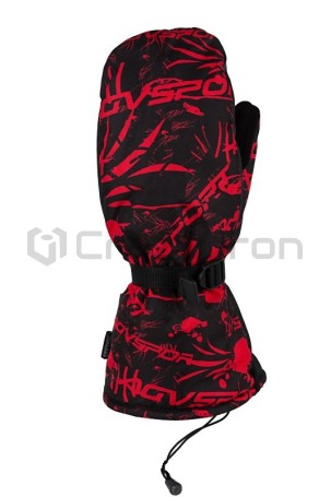 Варежки снегоходные  TUNDRA черно\красные (фото 1, фотография 1)