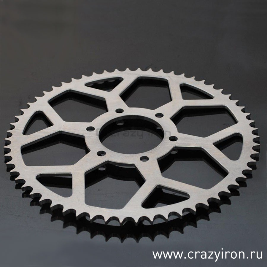 Звезда стантовая KAWASAKI ZX-6R ZX636R 520х60 CRAZY IRON купить в