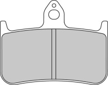 Тормозные колодки для мотоцикла FERODO FDB533ST (MCB593SV)