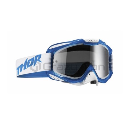 Очки кроссовые THOR S15 ALLY Trans Blue (фото 1, фотография 1)