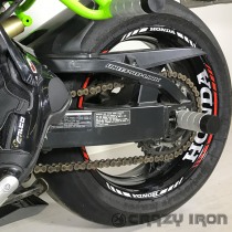 Пеги в ось заднего колеса HONDA CBR929RR, CBR954RR; CBR1000RR до -`07 г.в. CRAZY IRON