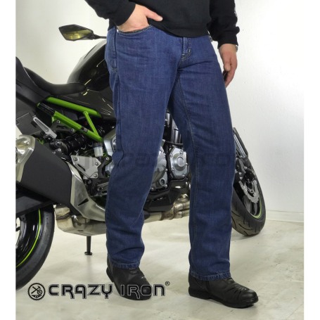 Мотоджинсы  BRISCOLA, синие (фото 6, фотография 6)