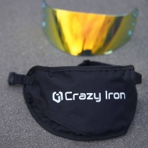 Чехол сумка для визора мотошлема 16х45см CRAZY IRON