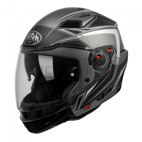 Мотошлем трансформер AIROH EXECUTIVE Line Anthracite, серый (фото 1, фотография 1)