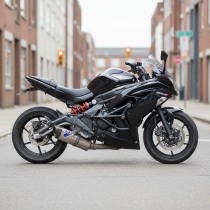 Клетка на мотоцикл KAWASAKI Ninja 650R, ER-6F 2012-2016, Ninja 400 2014-2017 CRAZY IRON серии DAMPER