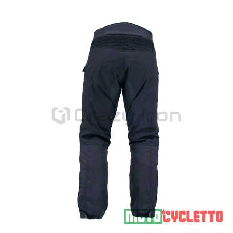 Мотоштаны  FLAVIO BLACK, текстиль (фото 2, фотография 2)