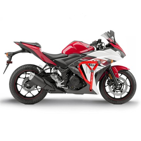 Клетка на мотоцикл YAMAHA YZF-R25 `15-`18, YZF-R3 `15-`18 CRAZY IRON серии PRO (фото 1, фотография 1)